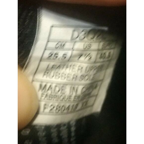 7.5 - Onitsuka Tiger Black and White High Tops Sneakers D3Q2L - Picture 12 of 12